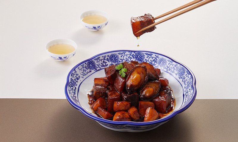 鮑魚紅燒肉