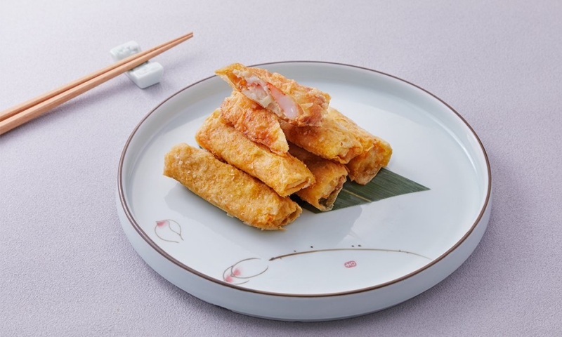 府城腐皮鯛魚鮮蝦捲